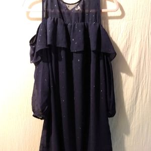 Old Navy navy blue sparkly dress, size  S
